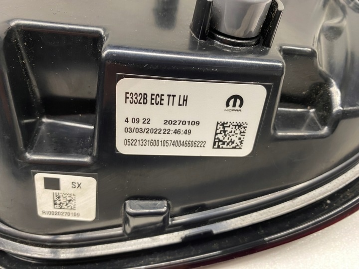 Фонарь задний левый к Fiat 500 2008