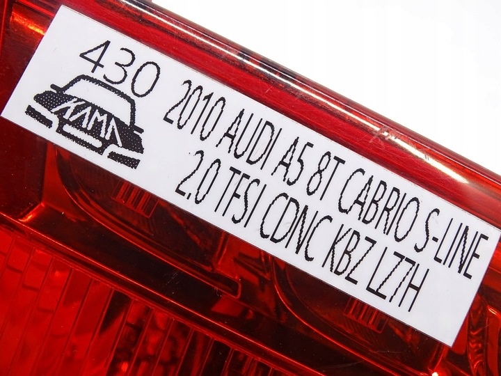 Фонарь задний левый к Audi A5 2007