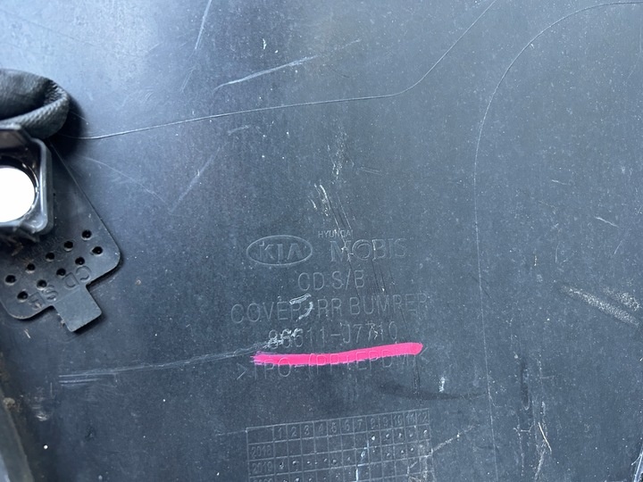 Бампер задний к Kia Ceed 2018