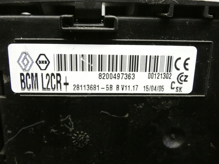 Блок комфорта к Renault Clio 2005
