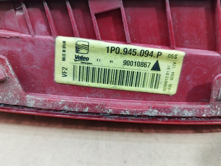 Фонарь задний правый к SEAT Leon 2009
