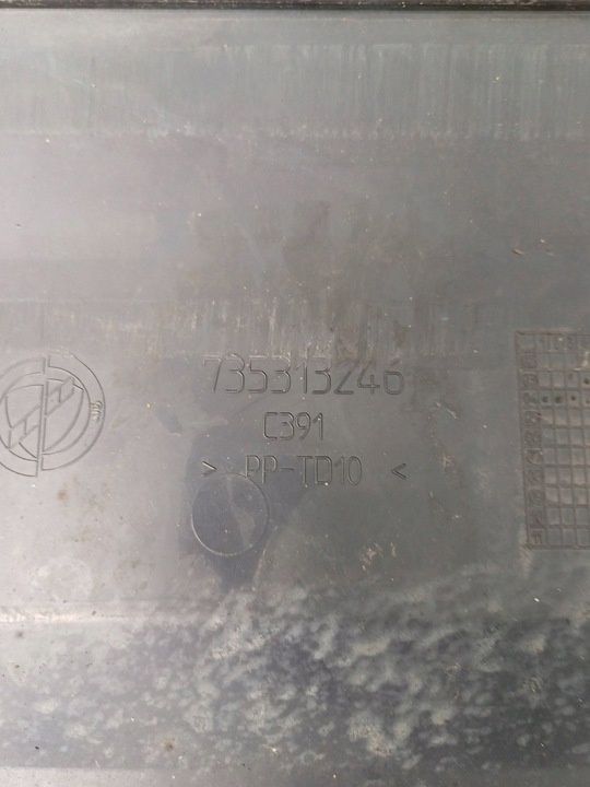 Бампер задний к Fiat Panda 2003