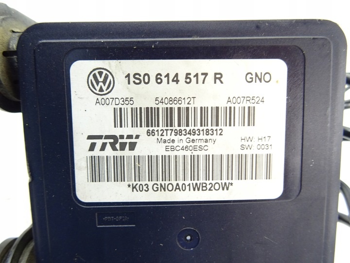Блок ABS к SEAT Mii 2011