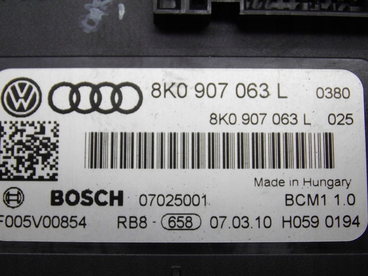 Блок комфорта к Audi Q5 2008