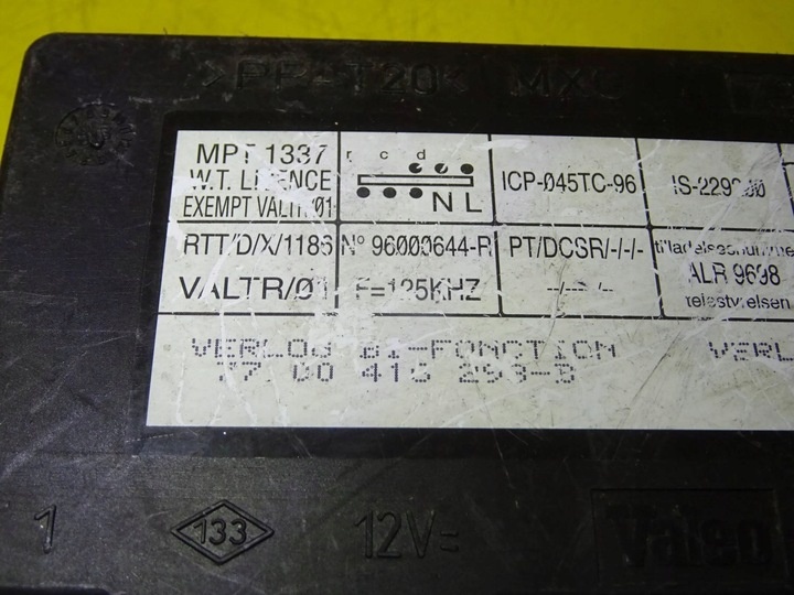Блок комфорта к Renault Espace 1996