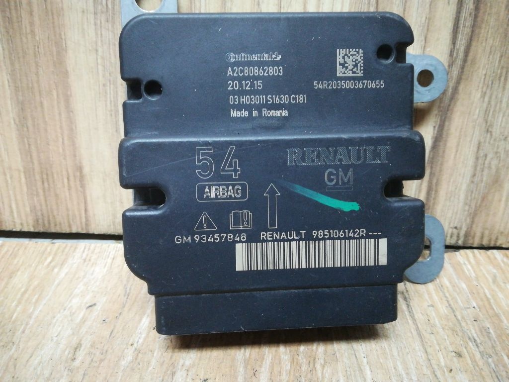 Блок AirBag к Renault Trafic 2014