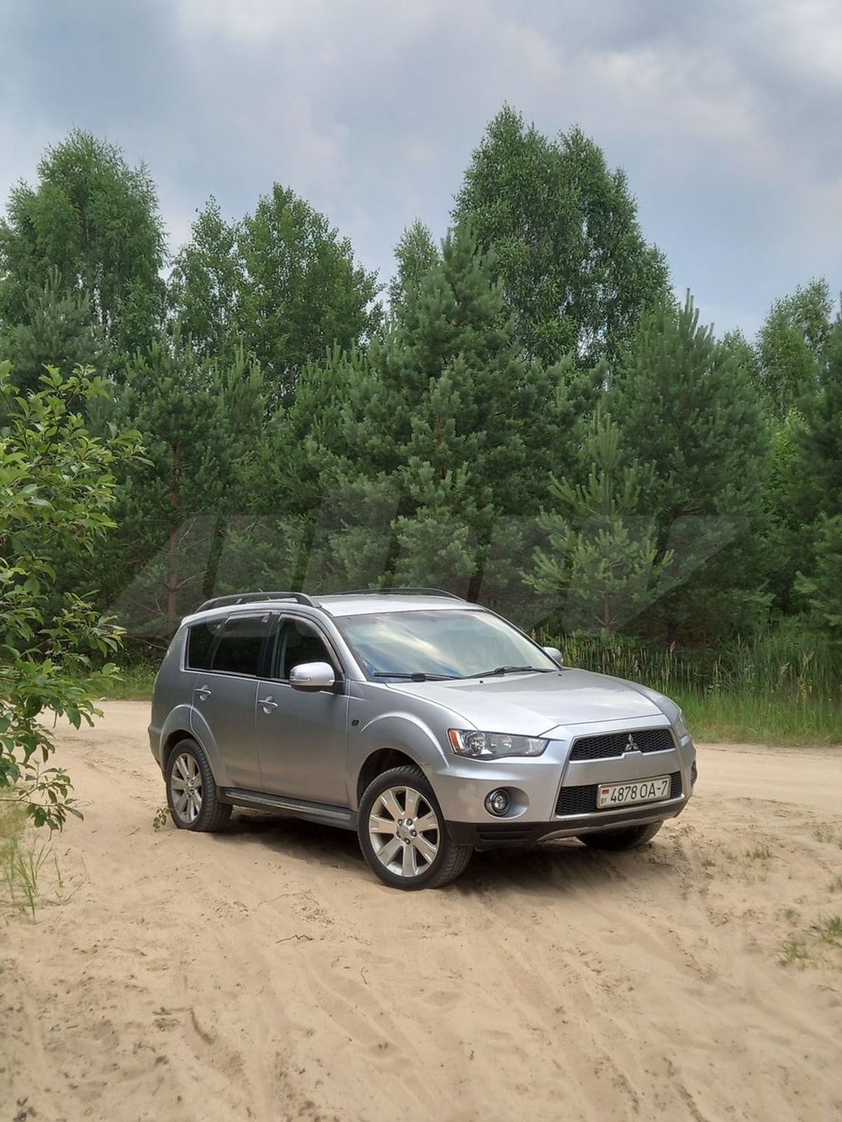 Mitsubishi Outlander II Рестайлинг, 2010