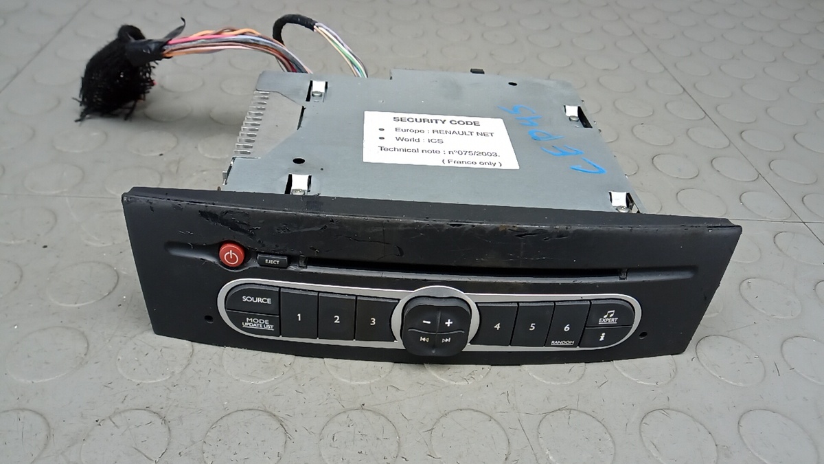 Магнитола к Renault Laguna 2006