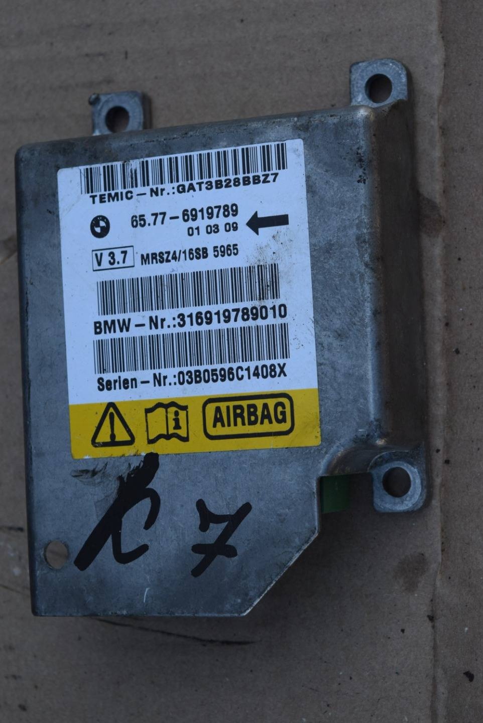 Блок AirBag к BMW 5 2003