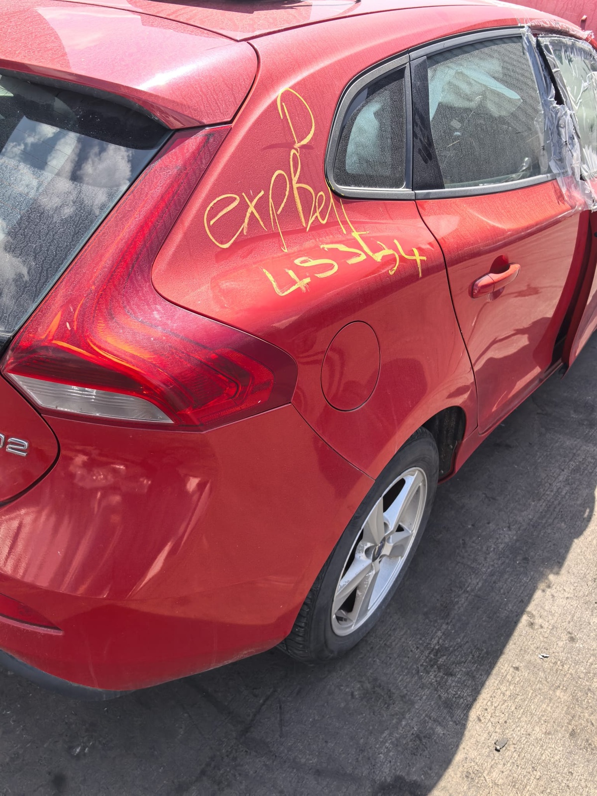 Суппорт задний левый к Volvo V40 2013