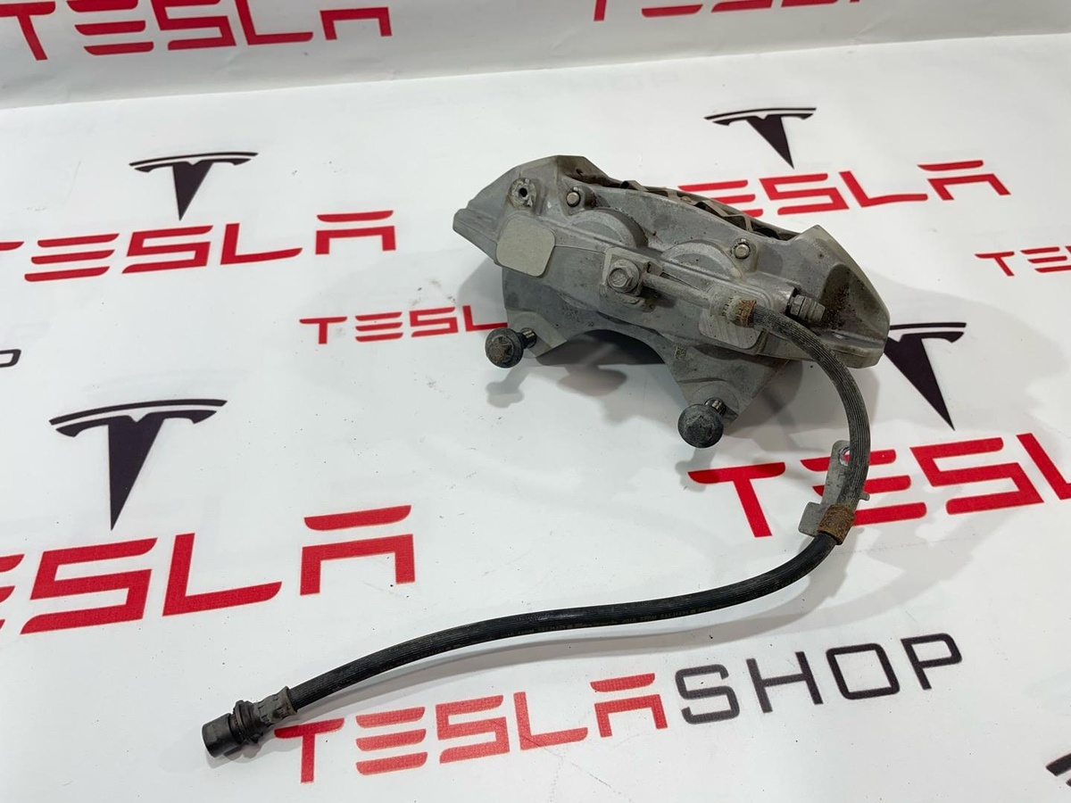 Суппорт передний левый к Tesla Model 3 2019