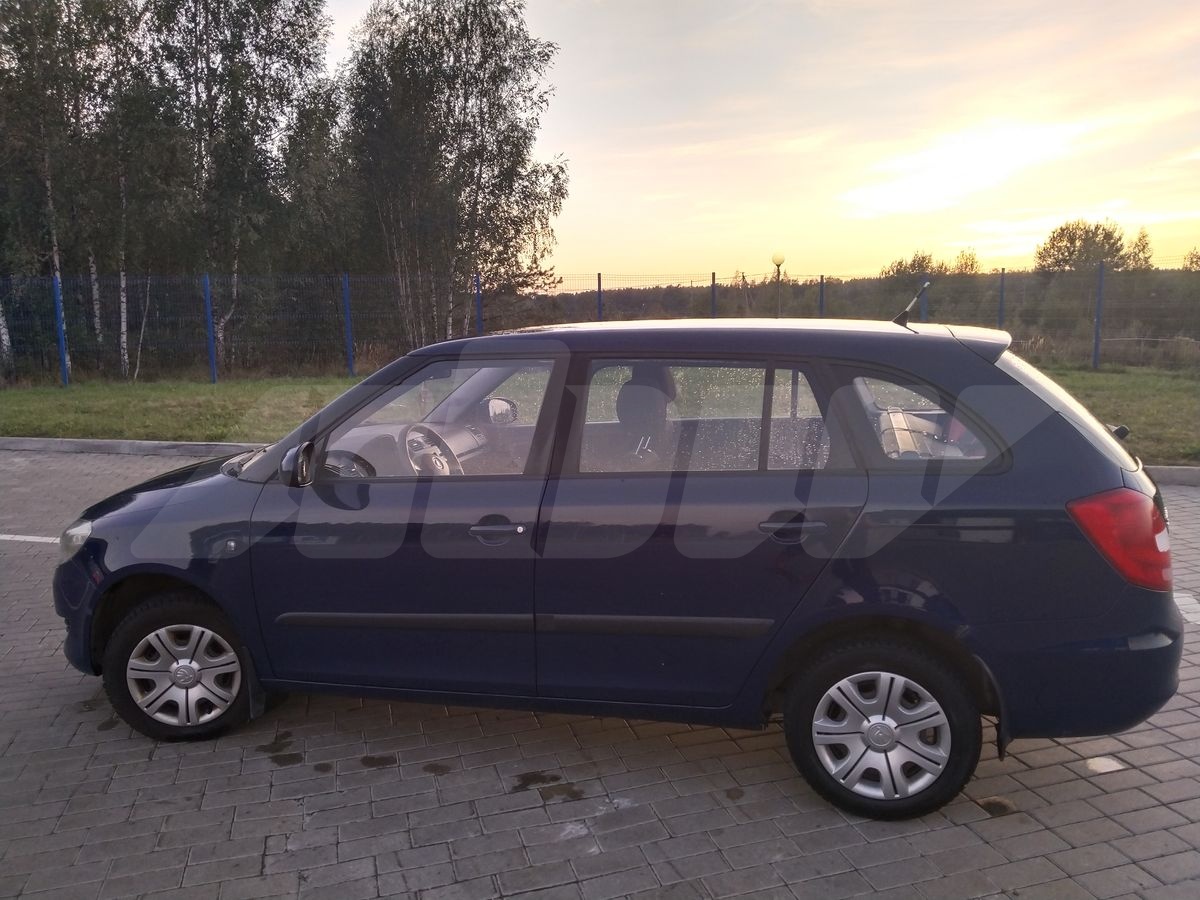 Skoda Fabia II Рестайлинг, 2013