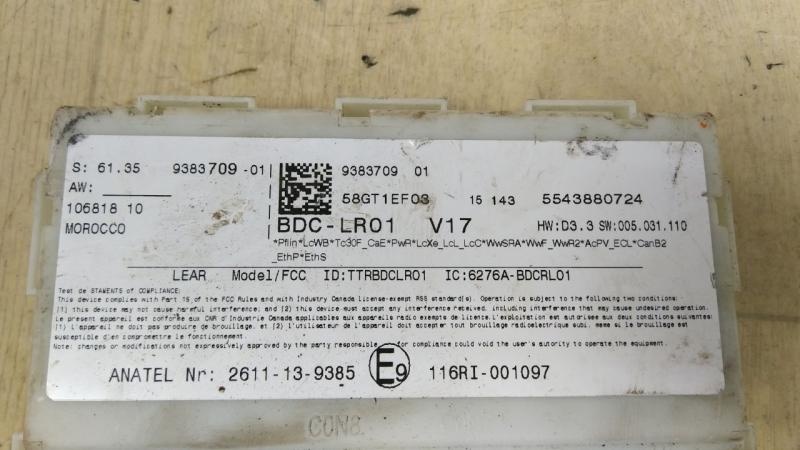 Блок управления BDC к BMW X5 2016