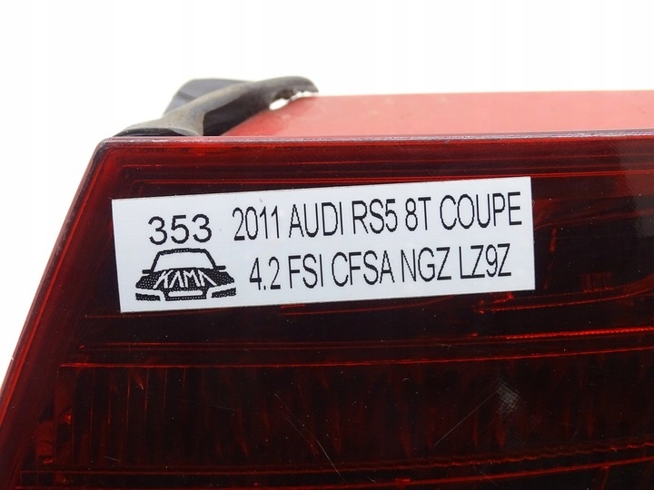 Фонарь задний правый к Audi S5 2008