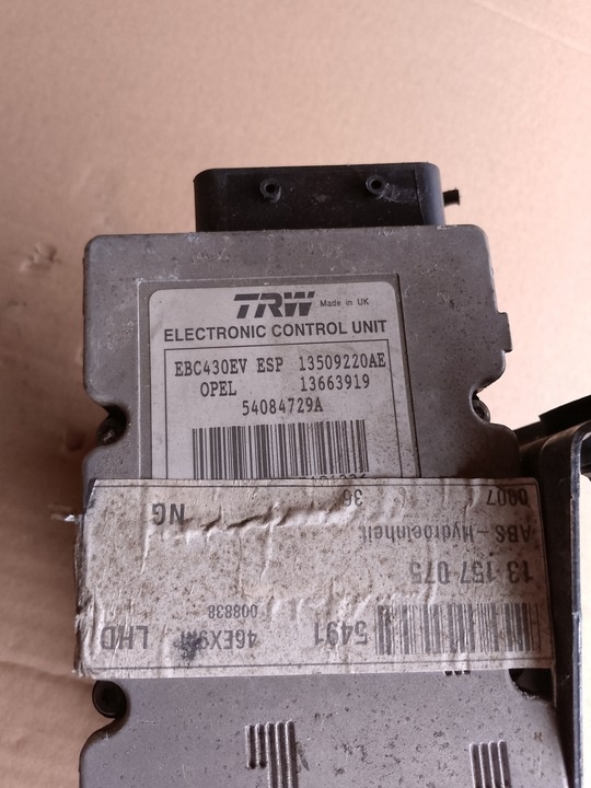 Блок ABS к Opel Signum 2003