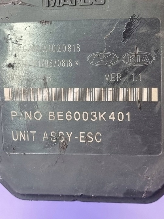 Блок ABS к Hyundai i10 2007