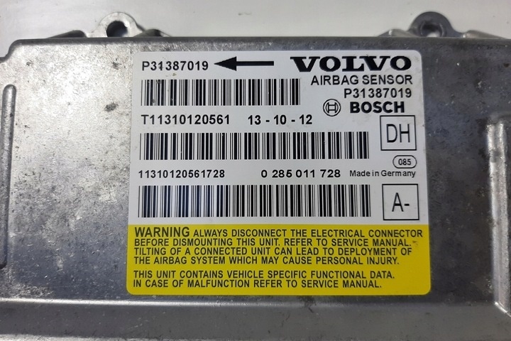 Блок AirBag к Volvo S80 2006