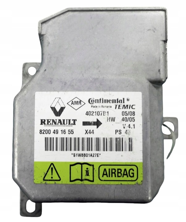 Блок AirBag к Renault Twingo 2007