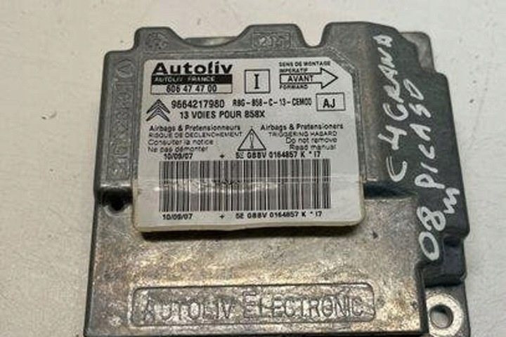 Блок AirBag к Citroen C3 2009