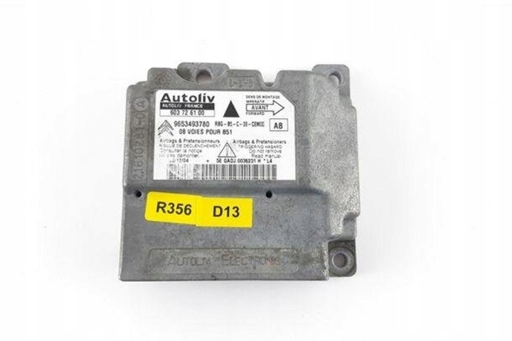 Блок AirBag к Citroen C4 2011