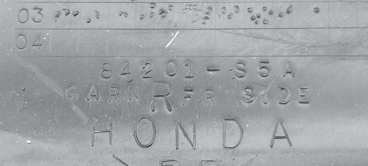 Пластик к Honda Civic 2004
