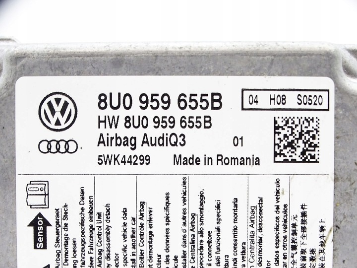 Блок AirBag к Audi Q3 2011