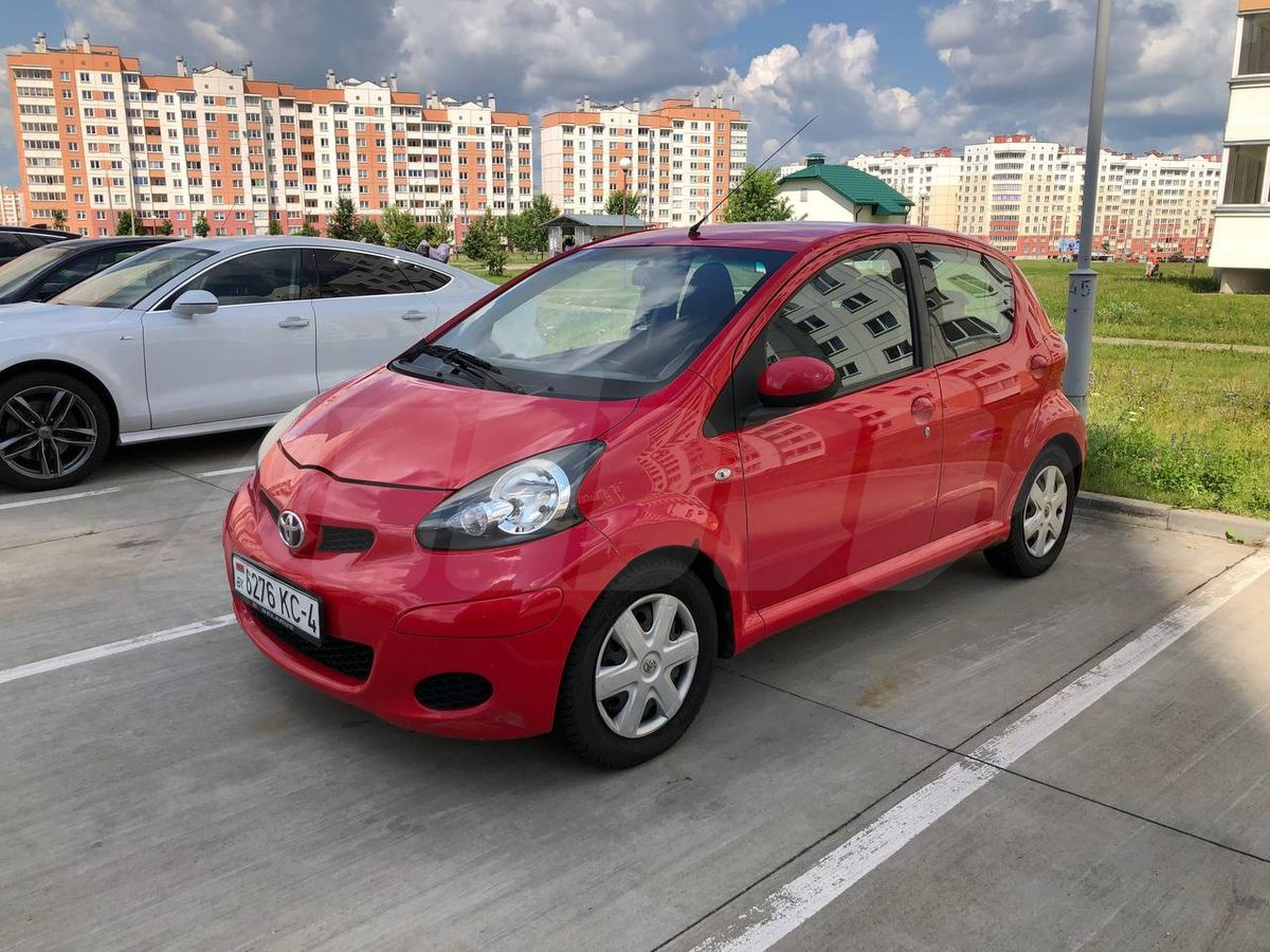 Toyota Aygo I Рестайлинг, 2010