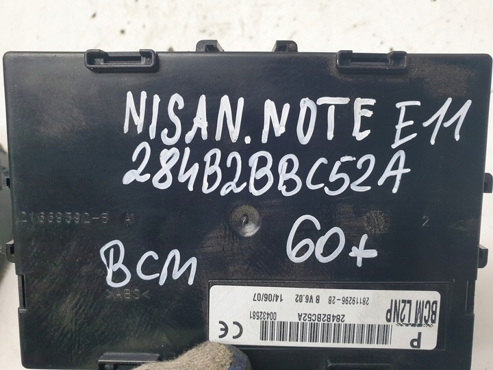 Блок комфорта к Nissan Note 2005