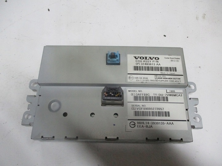 Блок навигации к Volvo V40 2012