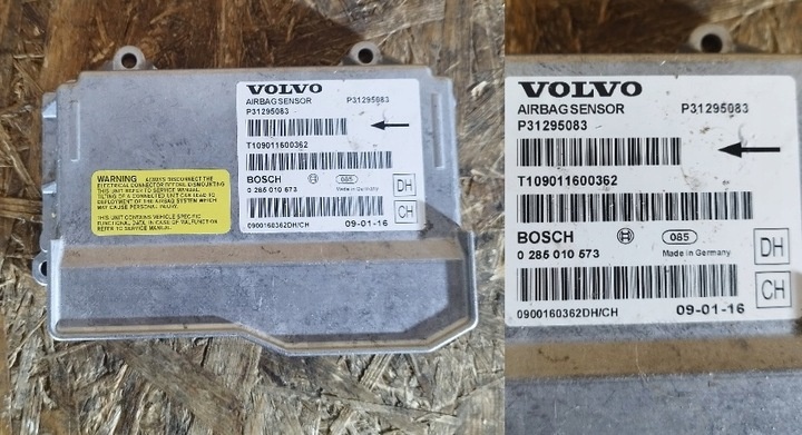Блок AirBag к Volvo S80 2006