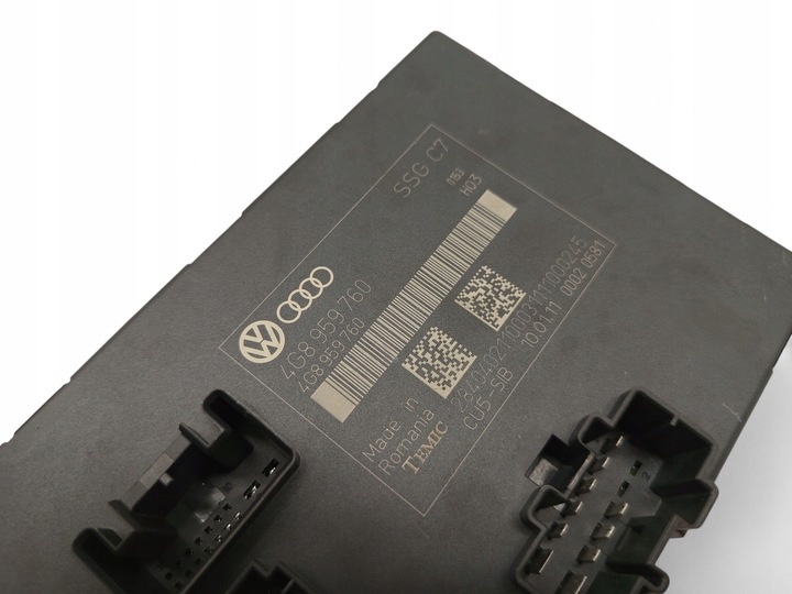 Блок комфорта к Audi S7 2012