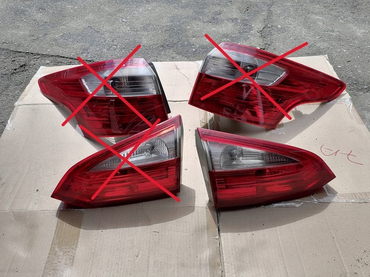 Фонарь задний левый к Ford Focus 2011