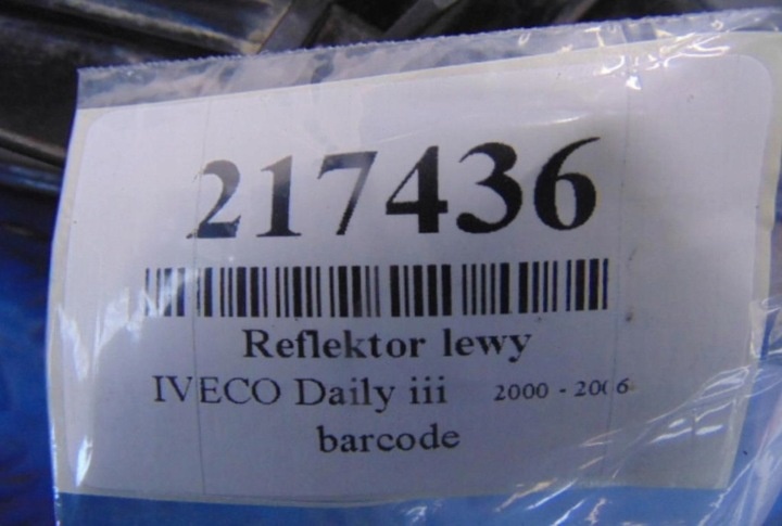 Фара левая к Iveco  1999
