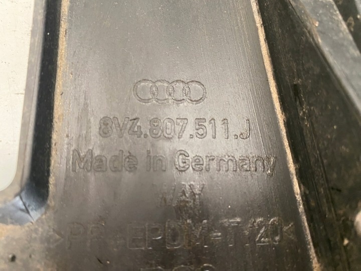 Бампер задний к Audi RS 3 2015