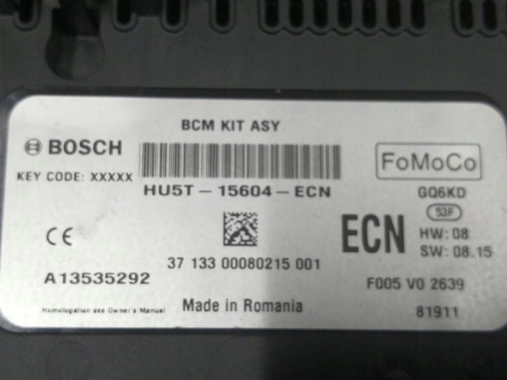 Блок предохранителей к Ford Fiesta 2001