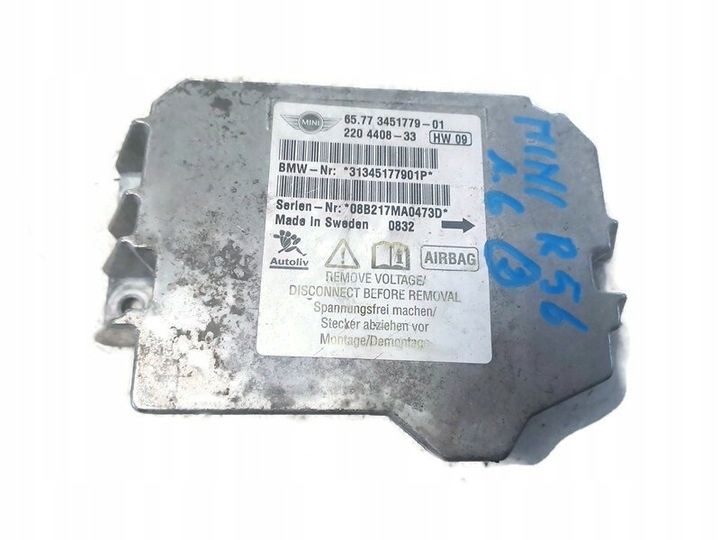 Блок AirBag к MINI Cooper 2006