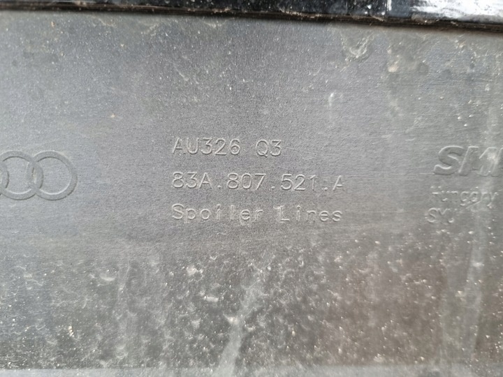 Бампер задний к Audi Q3 2018