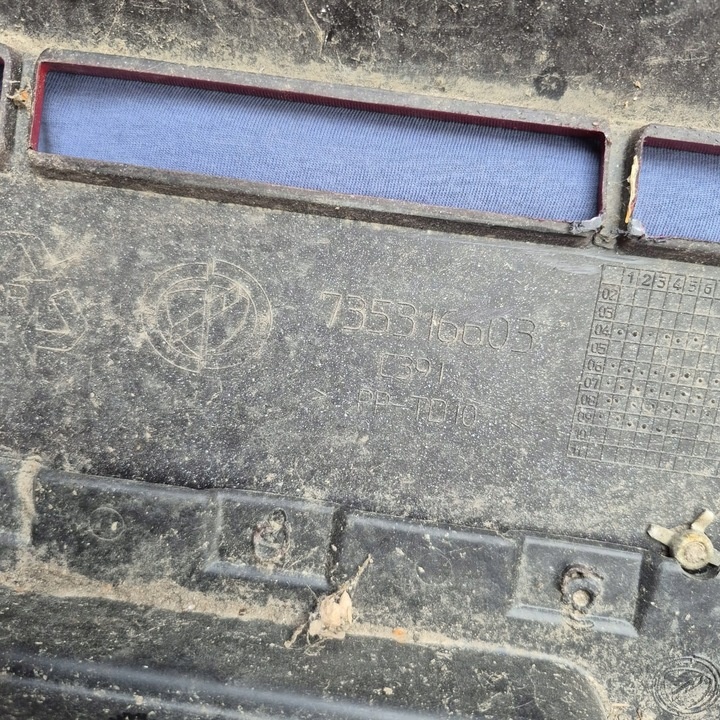 Бампер передний к Fiat Panda 2003