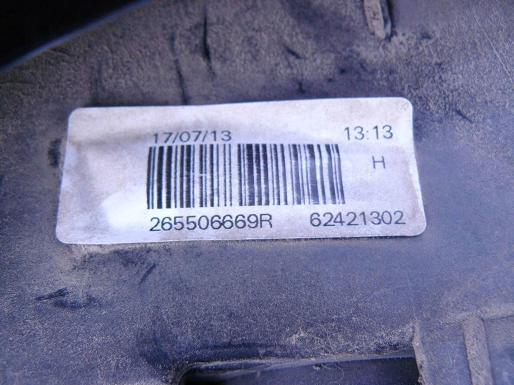 Фонарь задний правый к Dacia Sandero 2012