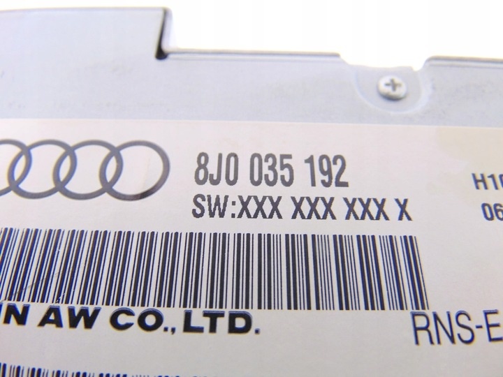 Блок навигации к Audi TT 2006