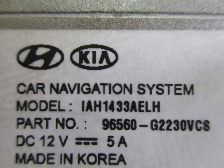 Блок навигации к Hyundai Ioniq 2016