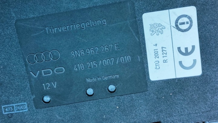 Блок комфорта к Audi TT 1998