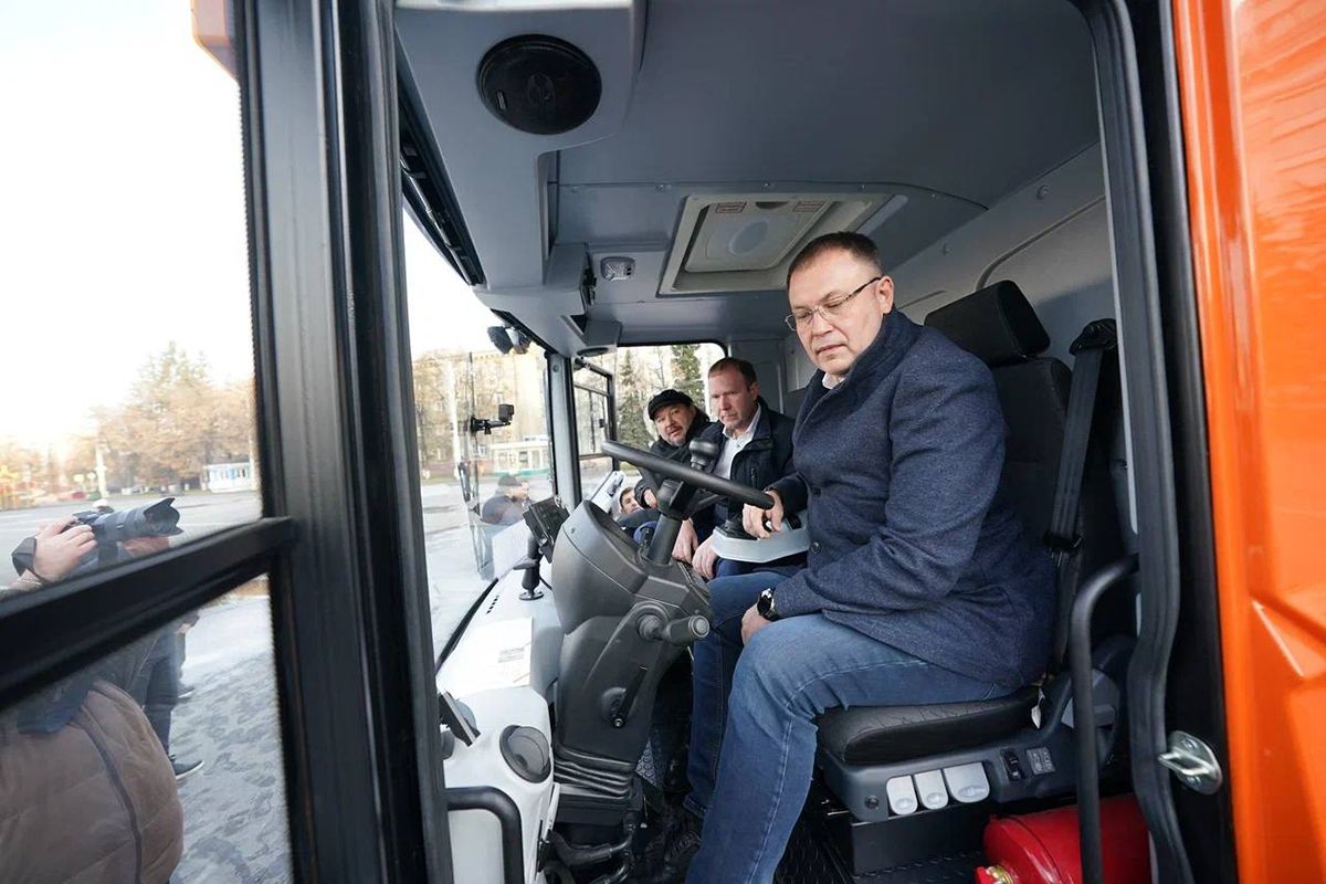 Беларусь и Россия разработали суперпылесос для уборки улиц