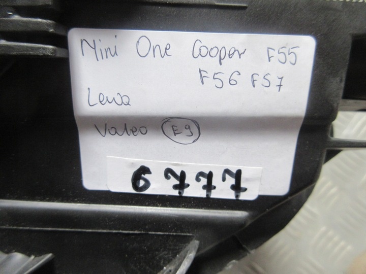 Фара левая к MINI Cooper 2013
