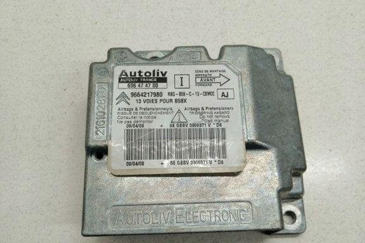 Блок AirBag к Citroen C4 2011