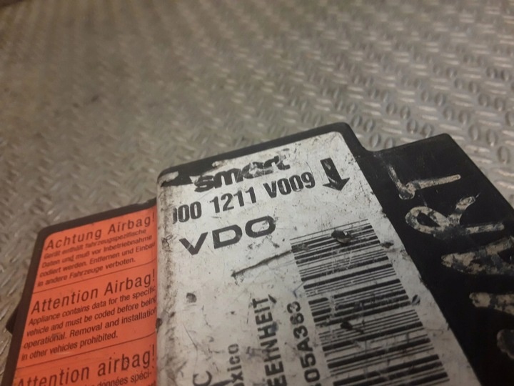 Блок AirBag к Smart Fortwo 1998