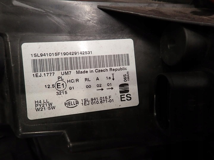 Фара левая к SEAT Mii 2011