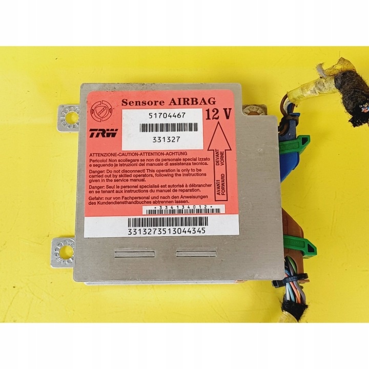 Блок AirBag к Fiat Panda 2003