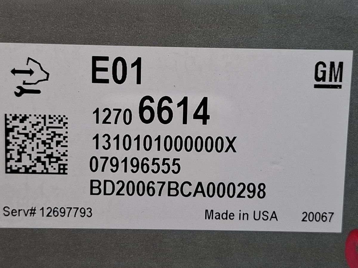 Блок управления двигателем к Cadillac XT4 2020