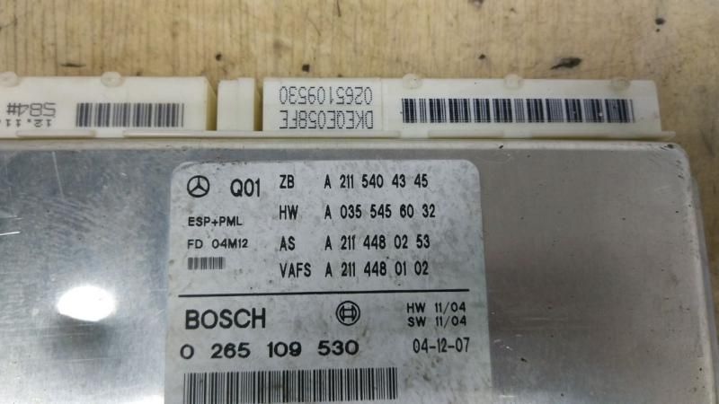 Блок управления ESP к Mercedes-Benz E-klasse 2007